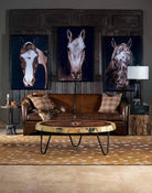 American Made Benton Rustic Leather Sofa - Your Western Decor