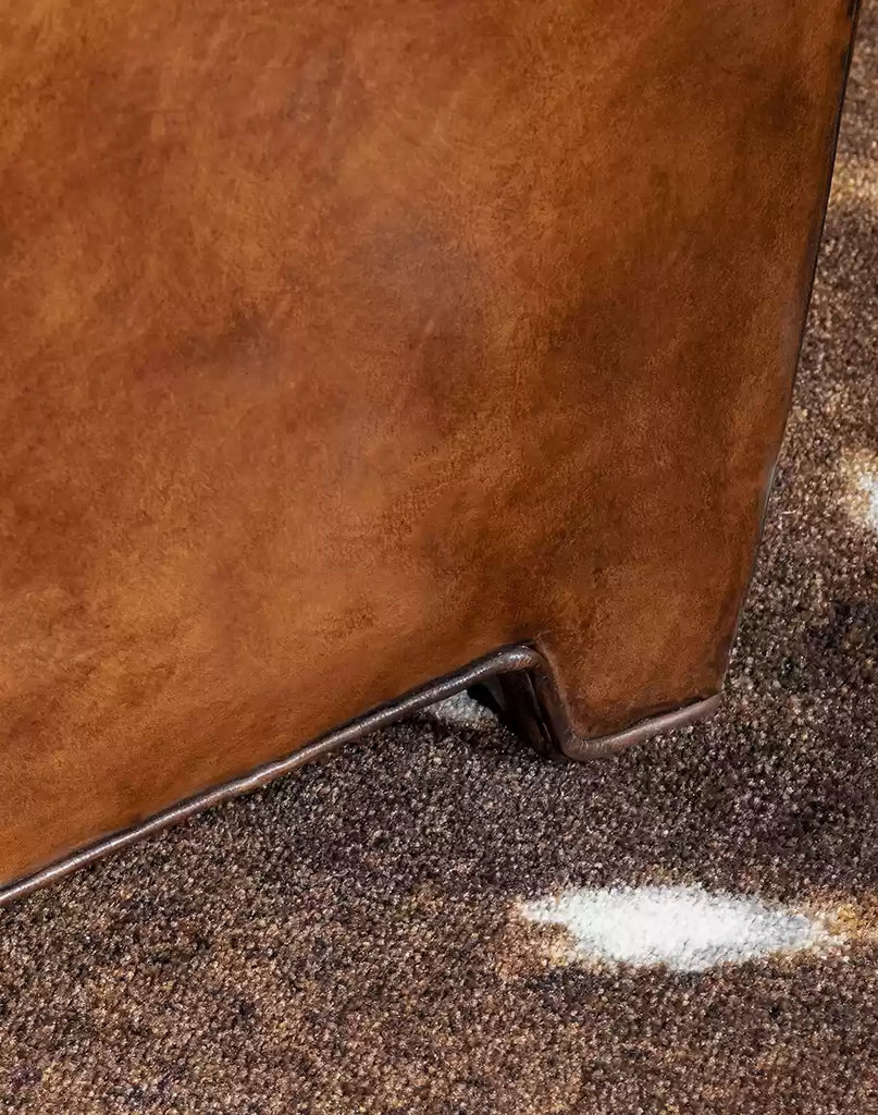 American Made Benton Rustic Leather Sofa - Your Western Decor