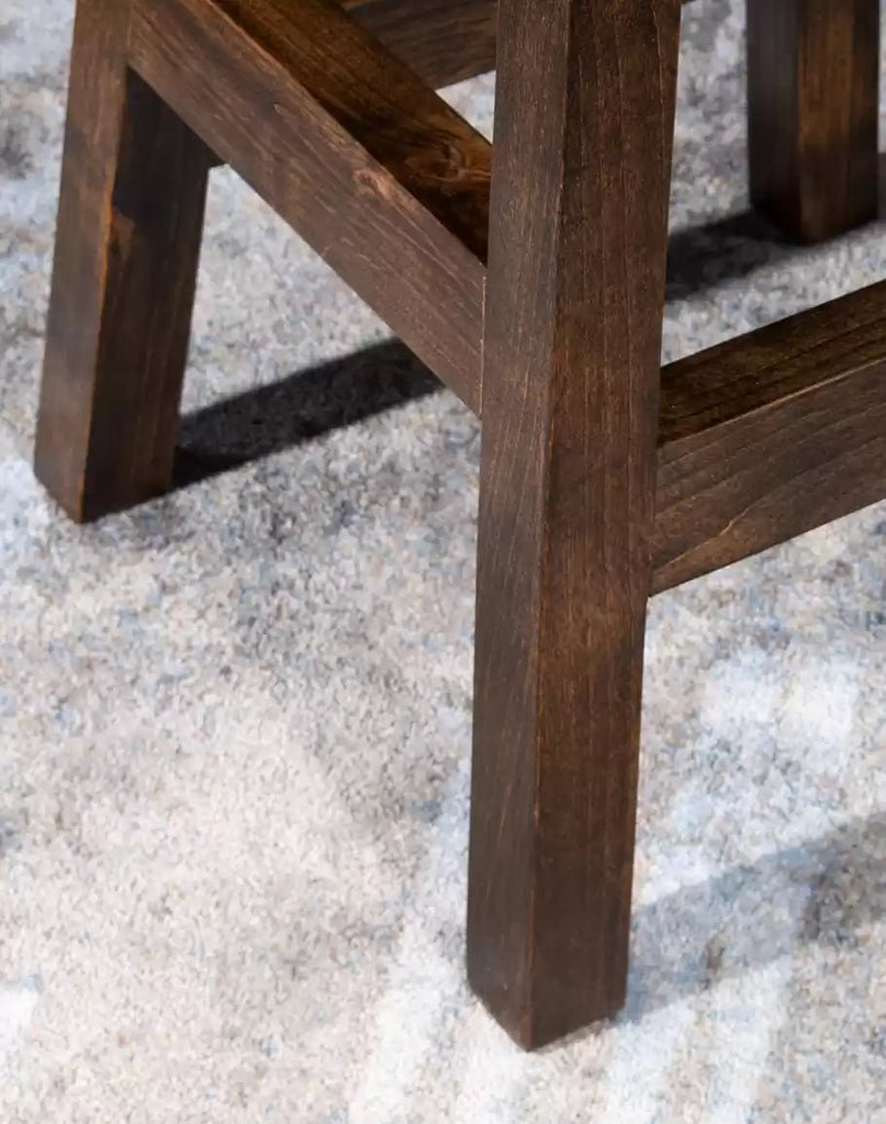 American made solid wood bar chair frame - Your Western Decor
