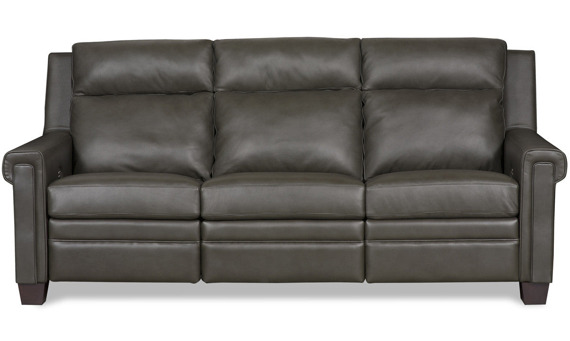 Black Canyon luxury power reclining sofa with transitional styling and zero wall functionality