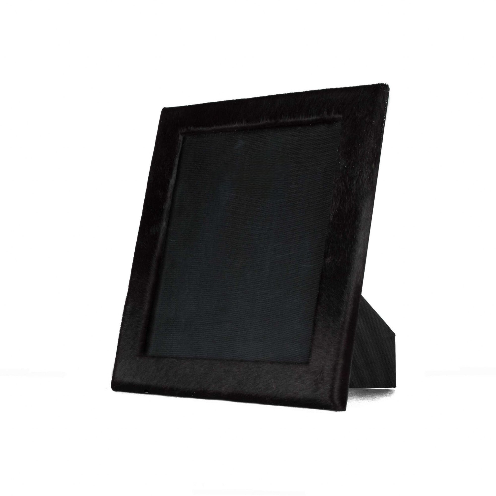 8x10 black cowhide picture frame - Your Western Decor