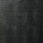 Black Croc Embossed Faux Leather for upholstery projects - Your Western Decor