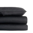 Black satin quilt and pillow shams - Your Western Decor