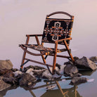 Black Rock Southwestern Folding Outdoor Chair - Your Western Decor