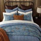 blue western bedding ensemble 