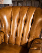 American made Brambleton Saddle Leather Recliner - Your Western Decor