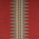 Broken Arrows upholstery fabric in red - Your Western Decor