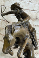 Bronc Western Bronze Sculpture by Remington - Your Western Decor