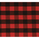 Red and black buffalo plaid fabric - Your Western Decor