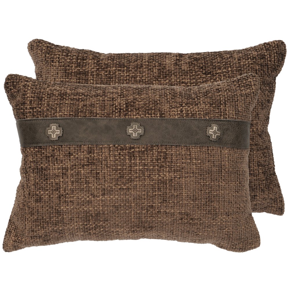 Bungalow Mocha Accent Pillow made in the USA - Your Western Decor