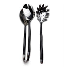 Black handled pasta serving set - Your Western Decor