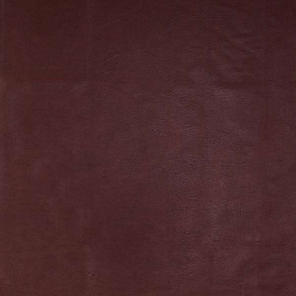 Burnt Academy Faux Leather, burgundy brown upholstery material - Your Western Decor