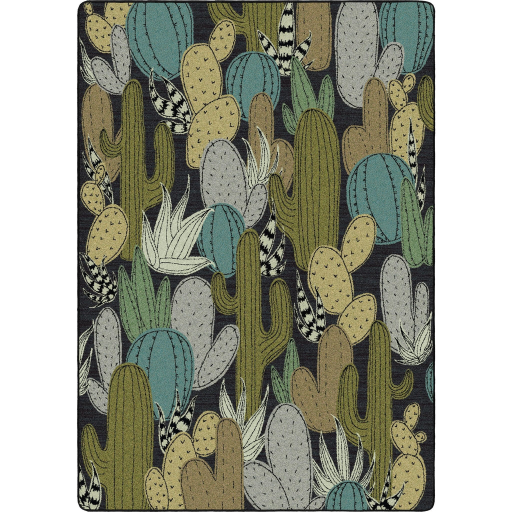 Cacti Cluster Southwestern Rugs made in the USA - Your Western Decor