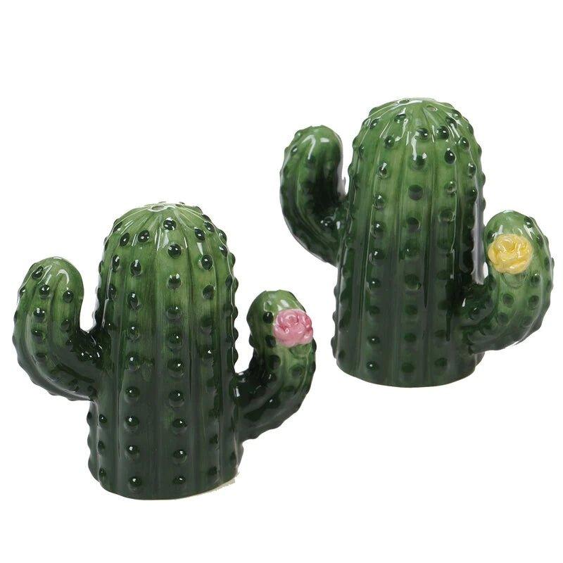 Fiesta Cactus Salt & Pepper Shakers - Your Western Decor