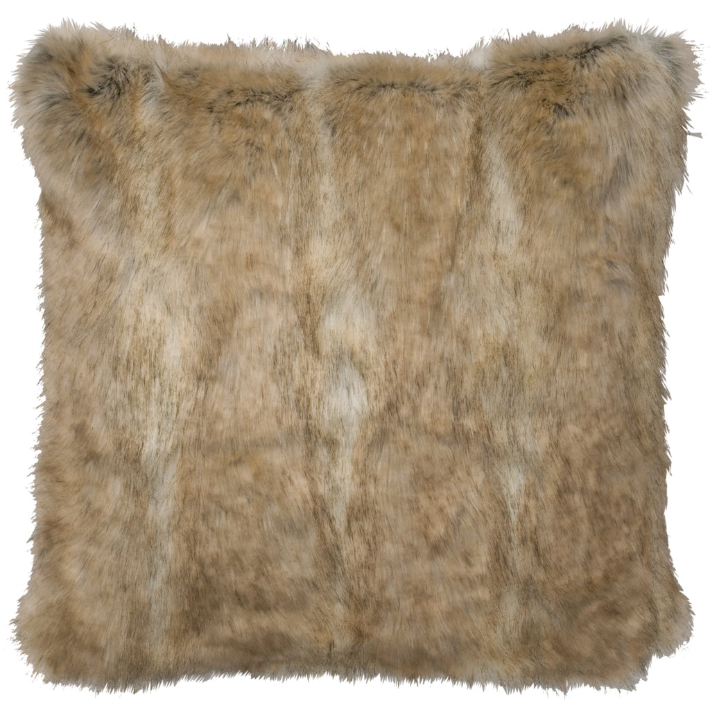 Canadian Fox Faux Fur Euro Sham made in the USA - Your Western Decor