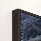 Canvas horse art wood frame detail - Your Western Decor