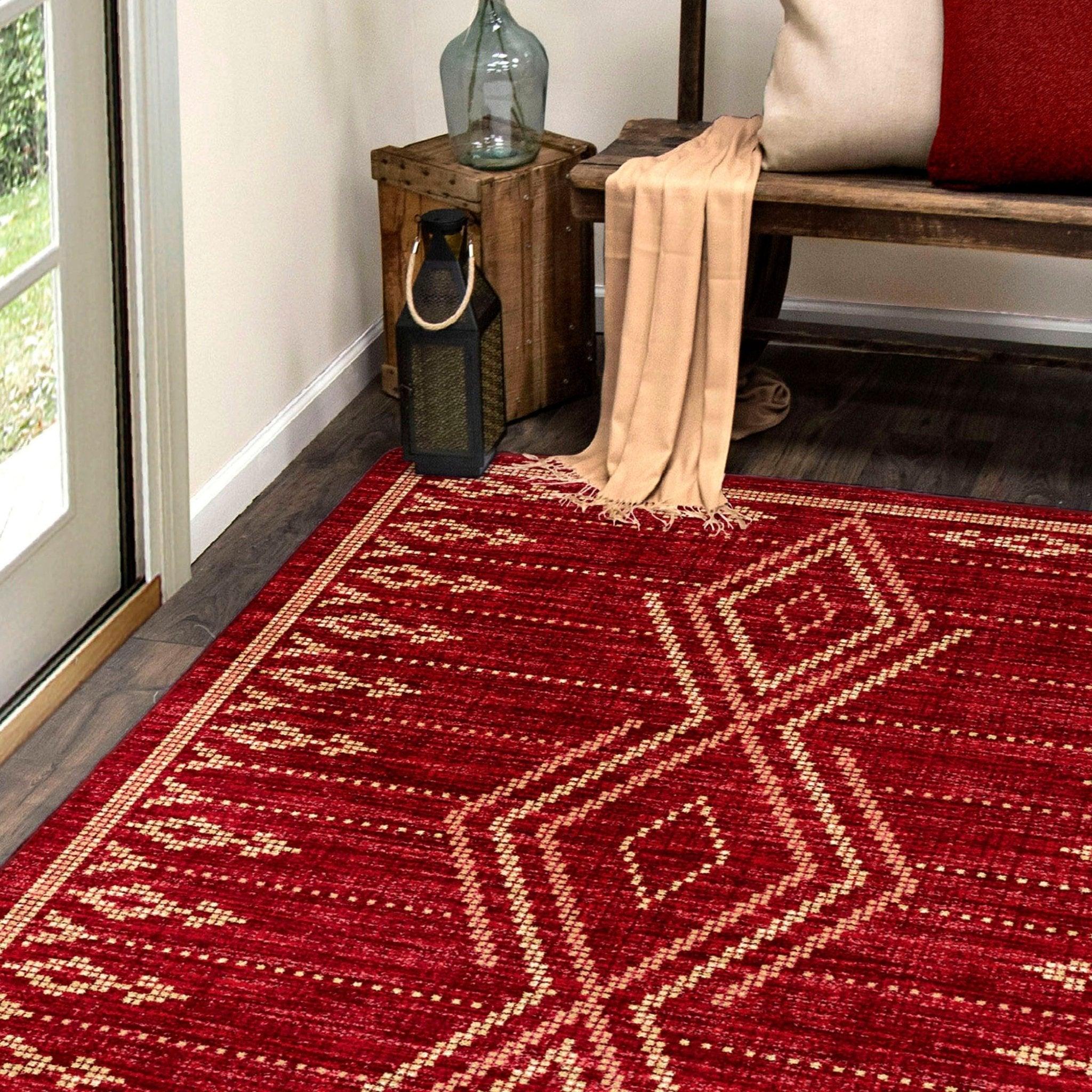 Cardinal Designer Rugs & Runner made in the USA - Your Western Decor