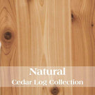 Natural Cedar Log Collection Swatch - Your Western Decor