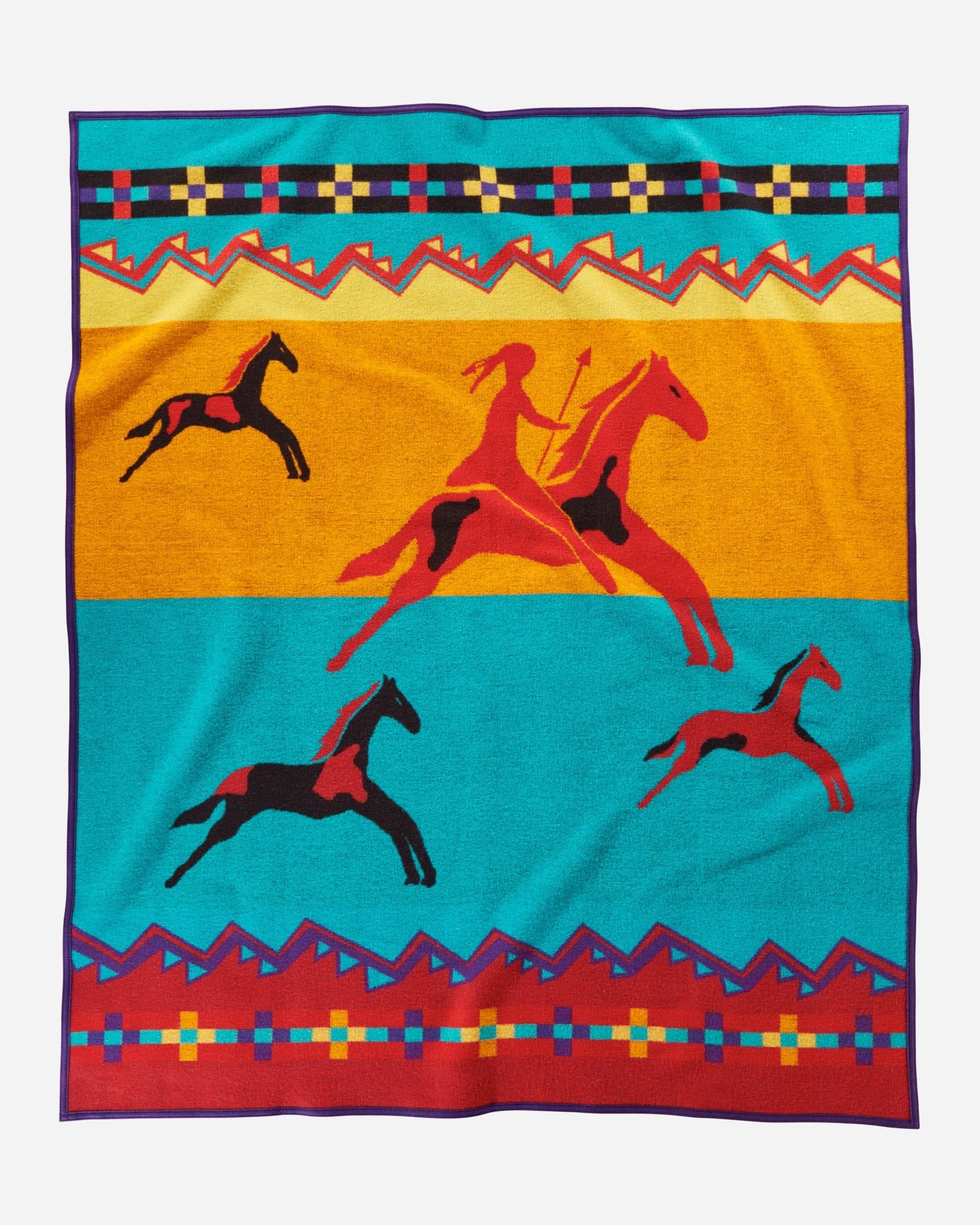 American made Celebrate the Horse Pendleton Blanket - Your Western Decor