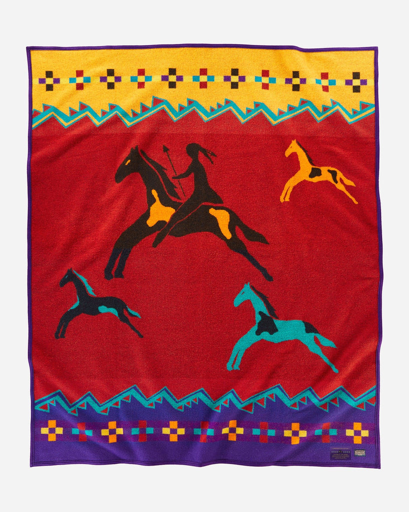 American made Celebrate the Horse Pendleton Blanket - Your Western Decor