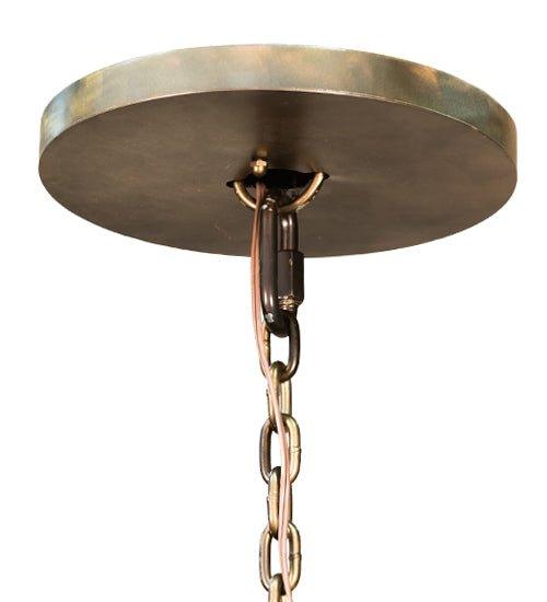 Chandelier bronzed ceiling canopy - Your Western Decor