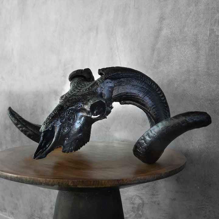 Chantilly Carved Ram Skull | Wall Decor | Your Western Decor