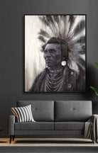 Chief Eagle Canvas Art at Your Western Decor