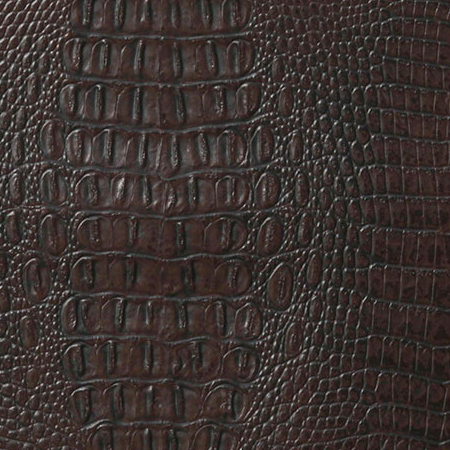 Close-up of brown leather with crocodile texture - Your Western Decor