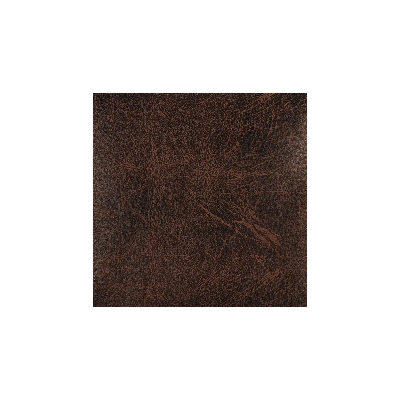 Colt coffee faux leather reverse - Your Western Decor