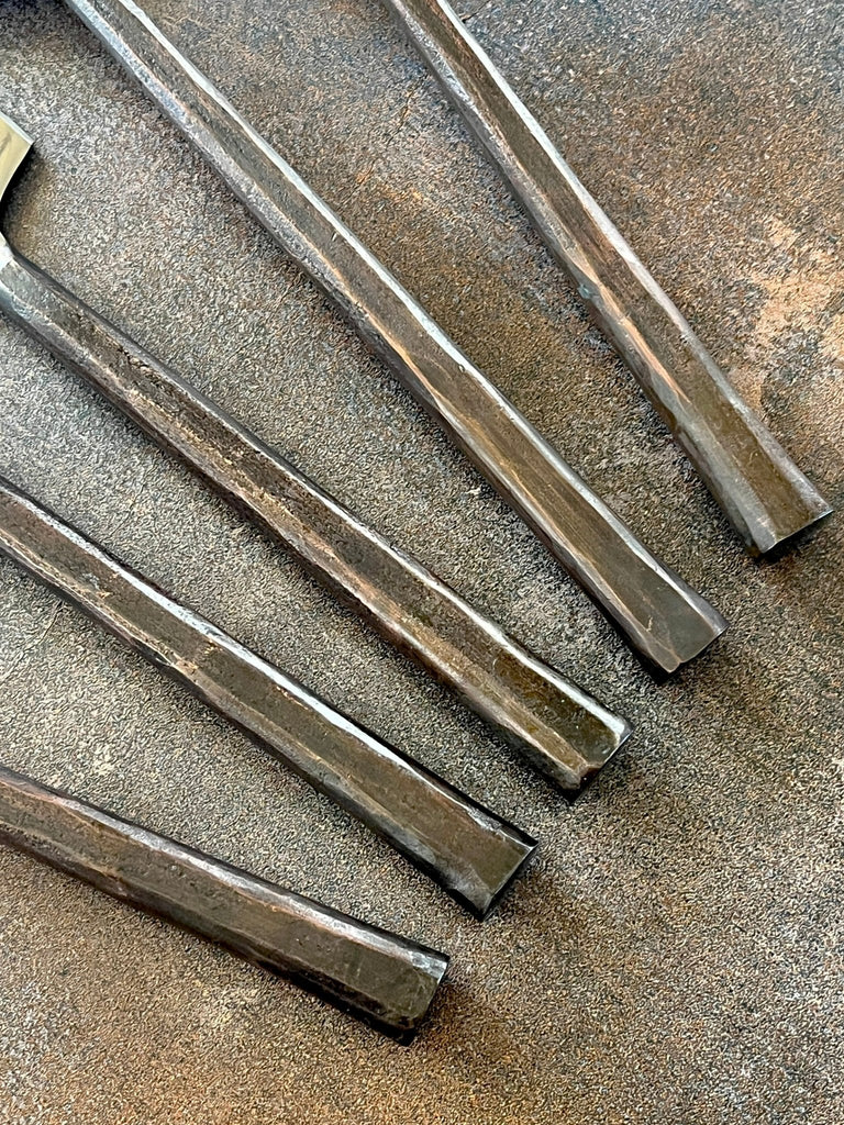 Hammered Copper Handled Flatware Set - Your Western Decor