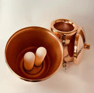 copper water filtration system inside detail - Your Western Decor