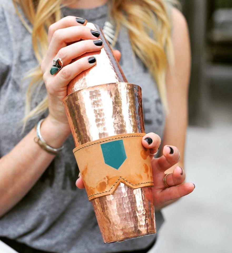 Hammered copper cocktail shakers - Your Western Decor