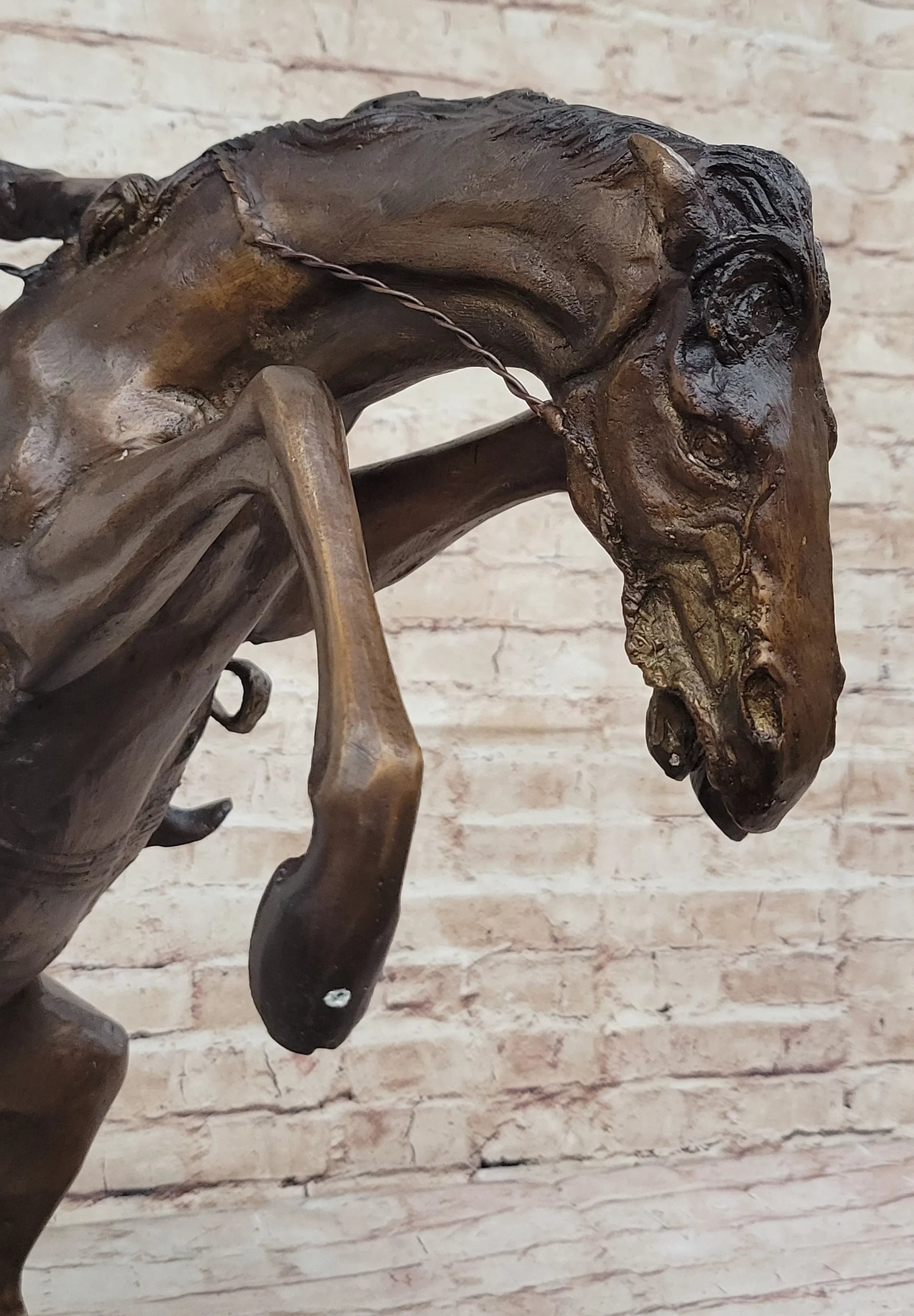 Cowboy Bronco Buster Western Bronze Statue – Your Western Decor