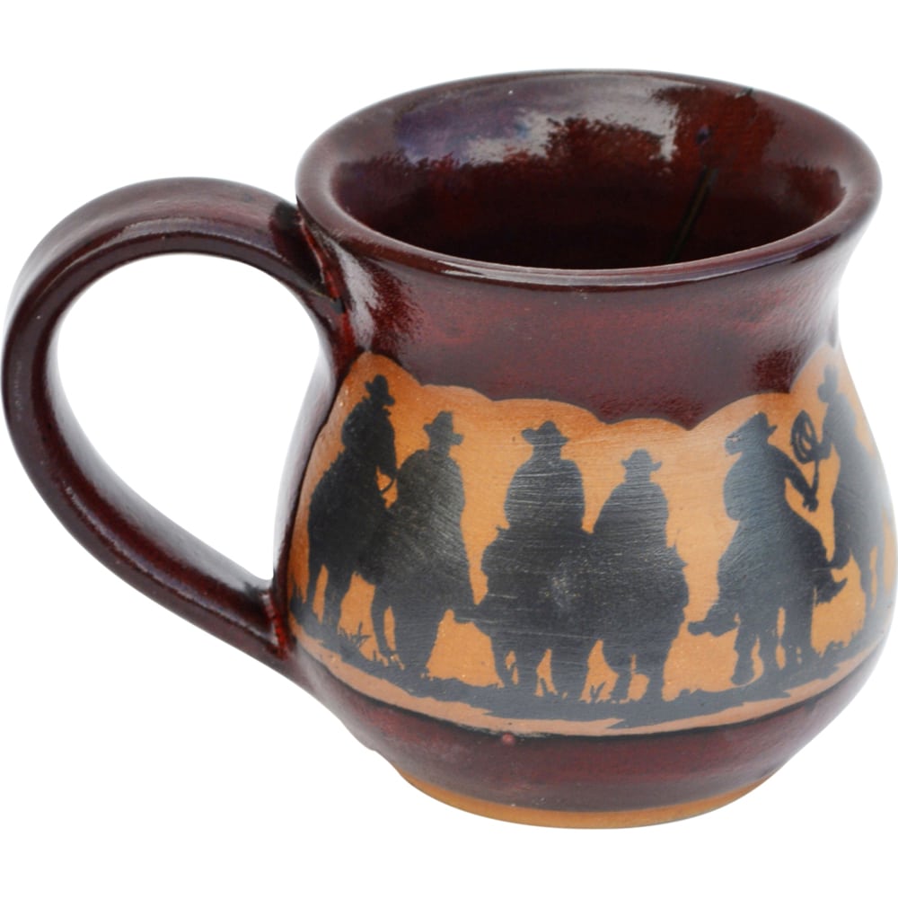 Cowboy posse coffee mug handmade in the USA - Your Western Decor