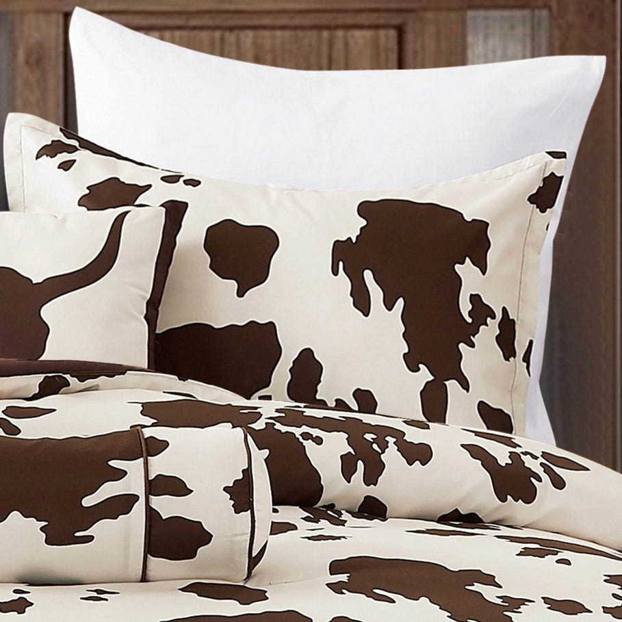 Cowhide Print Western Comforter Set - Your Western Decor