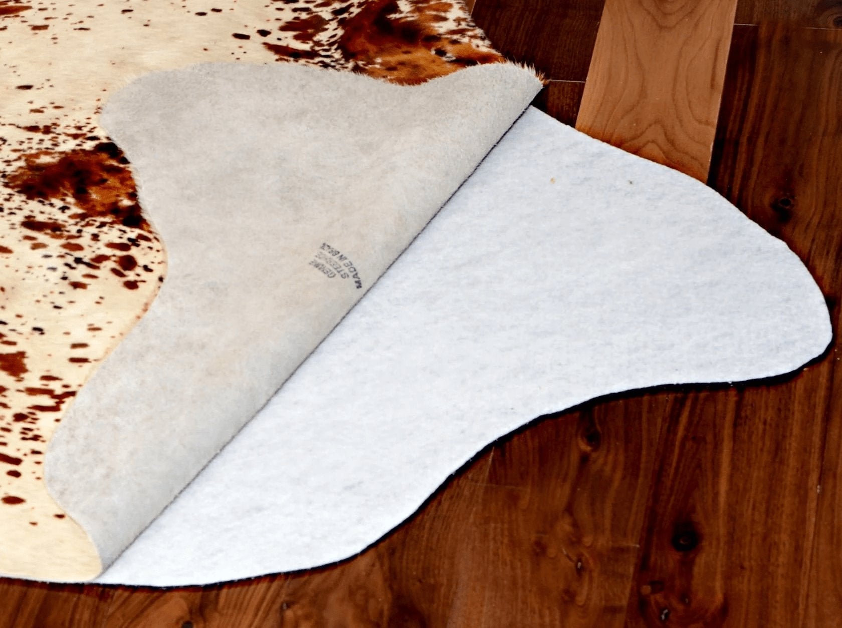 Premium Cowhide Rug Pad - Your Western Decor