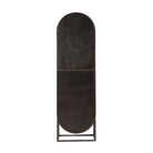 Tall oval Creswell Wine & Bar Cabinet back - Your Western Decor