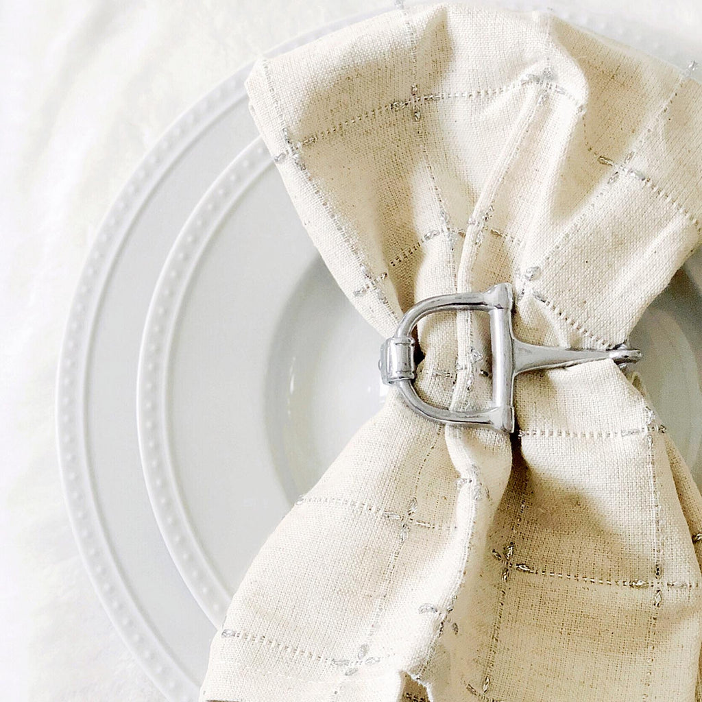 D-ring snaffle bit napkin ring - Your Western Decor