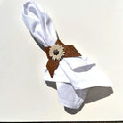 Denver Leather Napkin Rings handmade in  Pilot Rock Oregon by Your Western Decor