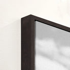 Close up of wood frame on canvas art - Your Western Decor