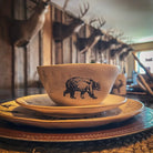 Wilbur Pines Wildlife Art  Dinnerware Set detail - Your Western Decor