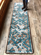 Distressed Fresco Hide Area Rugs 2x8 Area Rug Your Western Decor, LLC