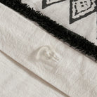 Peaks duvet button closure detail - Your Western Decor