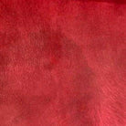 Dyed Dark Red Brazilian Cowhide sample - Your Western Decor