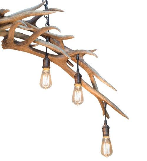 American made Edison Elk Antlers Chandelier - Your Western Decor