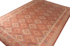 Southwestern Ember Nights Area Rug 9' x 14' hand knotted of wool - Your Western Decor 