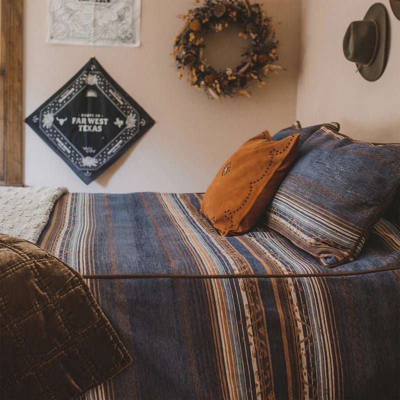 Far West Bedding Collection - Rustic Duvet Cover & Shams - Your Western Decor