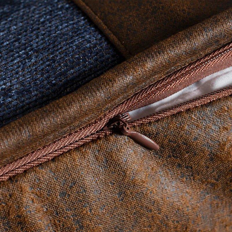 Far Western Euro Sham Zipper Detail - Your Western Decor