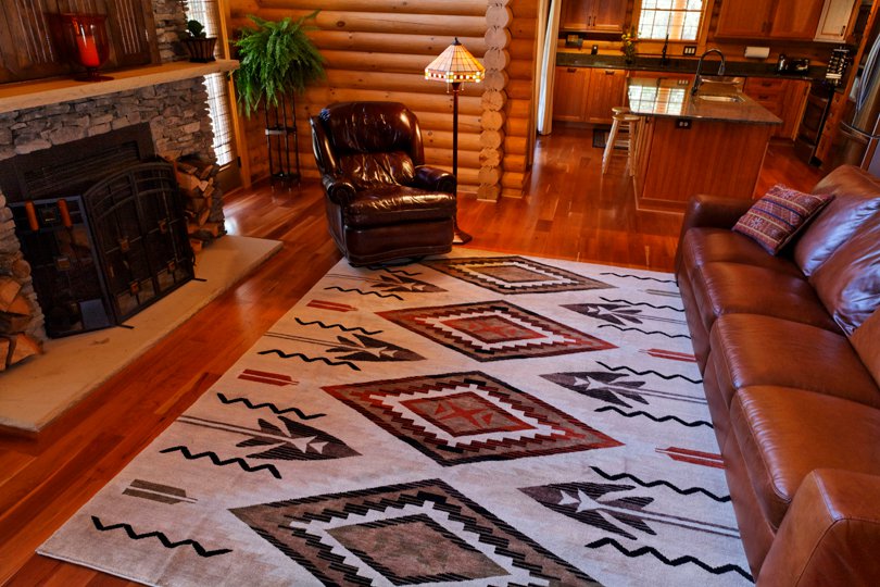 Fathers Eye Area Rug from Pendleton Reserve rug collection - Your Western Decor