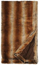 faux chinchilla fur throw blanket crafted in the USA - Your Western Decor